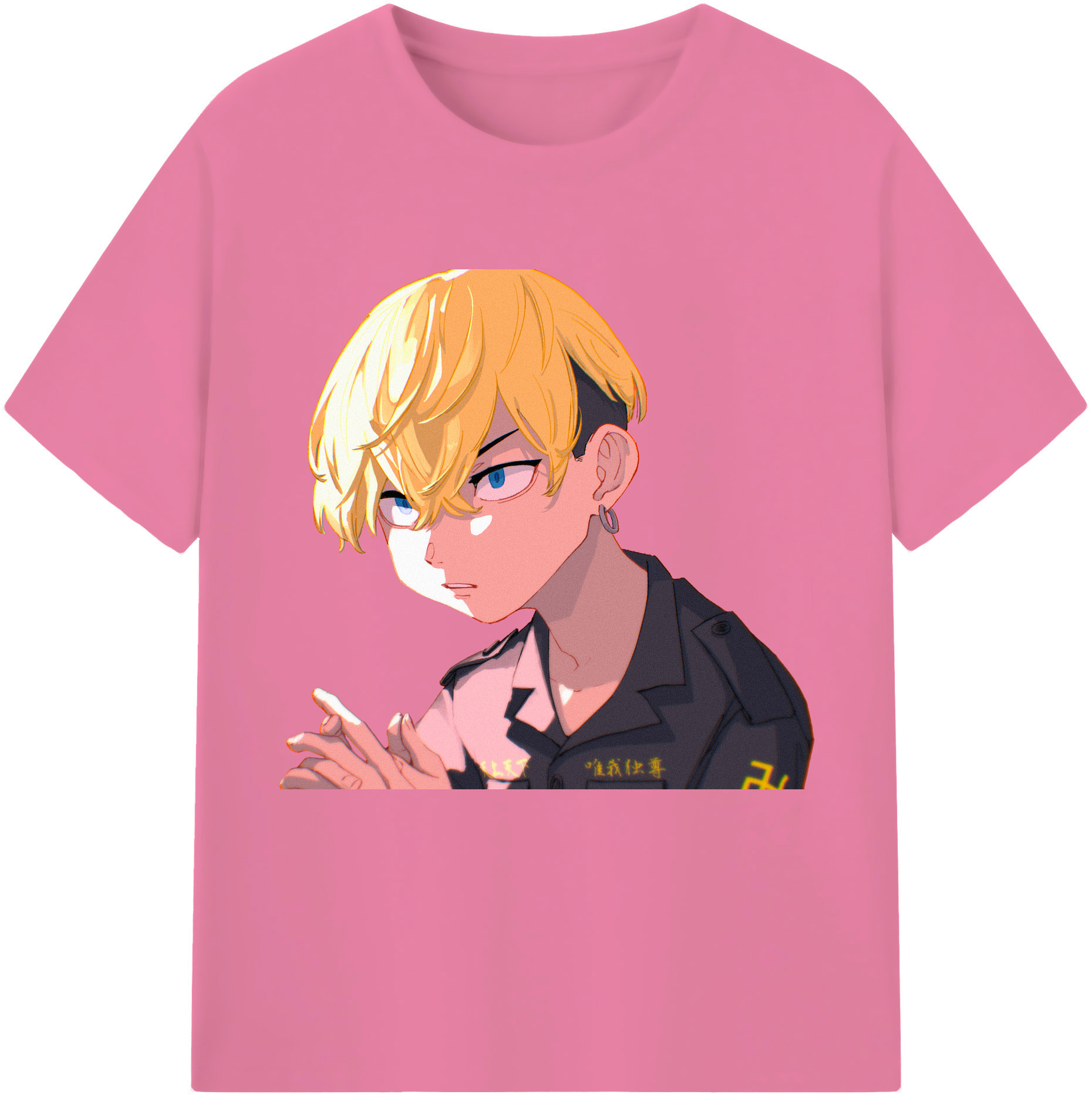 （画像用） 東京リベンジャーズ Tokyo Revengers 綿100％半袖Tシャツ（フロントプリント）
